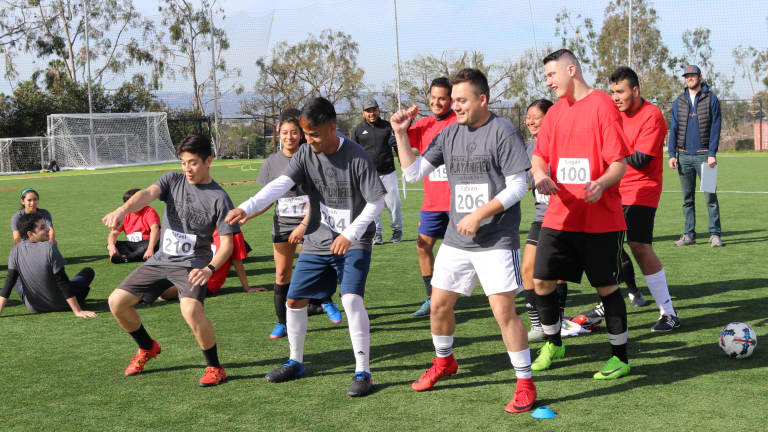 LA Galaxy host tryouts for Special Olympics Southern California Unified -