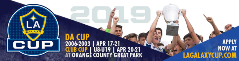 Register Now: LA Galaxy Cup registration closes on March 25 -