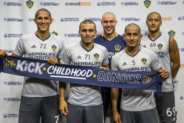 Bald is beautiful! Sign up for the Galaxy’s St. Baldrick’s campaign and you could get a free ticket to the Sept. 3 match -