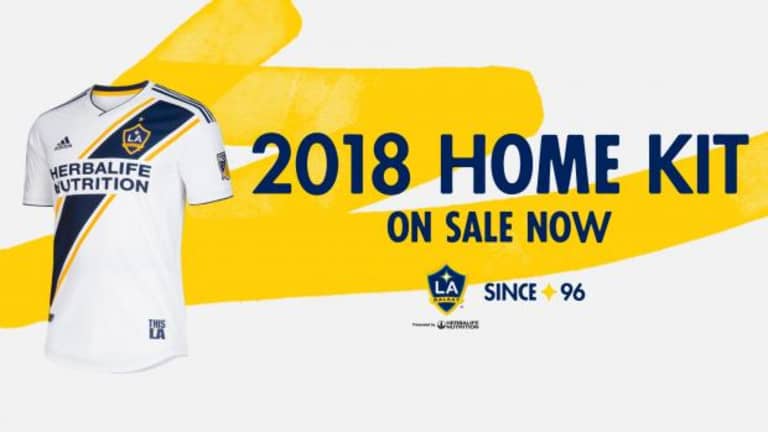 2018 LA Galaxy primary jersey now available for purchase -