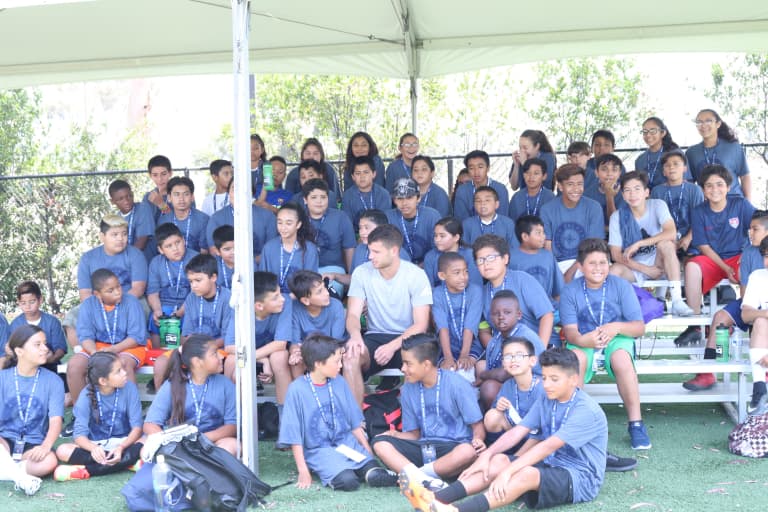 LA Galaxy and StubHub Center Foundation host two-day Youth Development Camp -