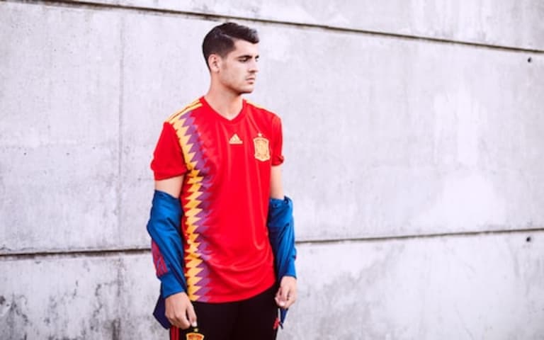 Adidas released their collection of kits for the 2018 FIFA World Cup, and the results are amazing - Alvaro Morata