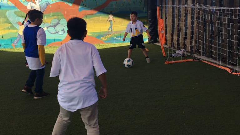 LA Galaxy launch Community Clinic Series with A Place Called Home -