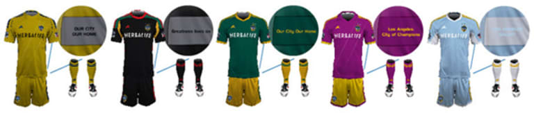 3rd Place Unveiled in LA Galaxy 3rd Kit Contest -