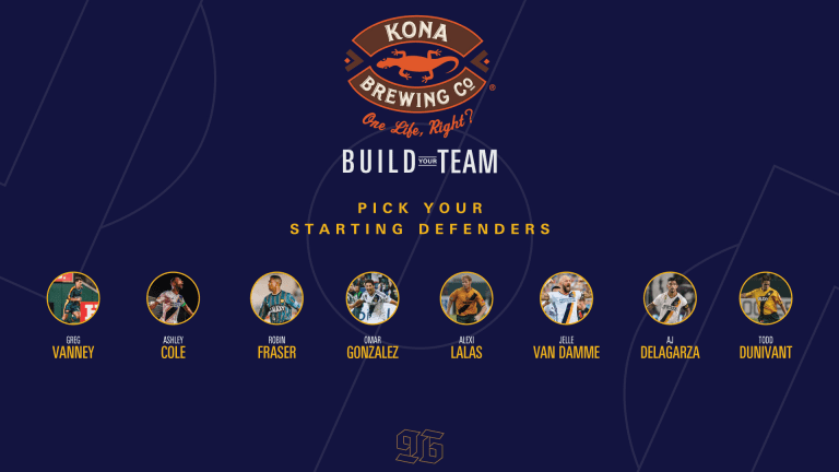 Vote Now: Pick the best defenders in LA Galaxy history | Kona Brewing Company Build Your Team -