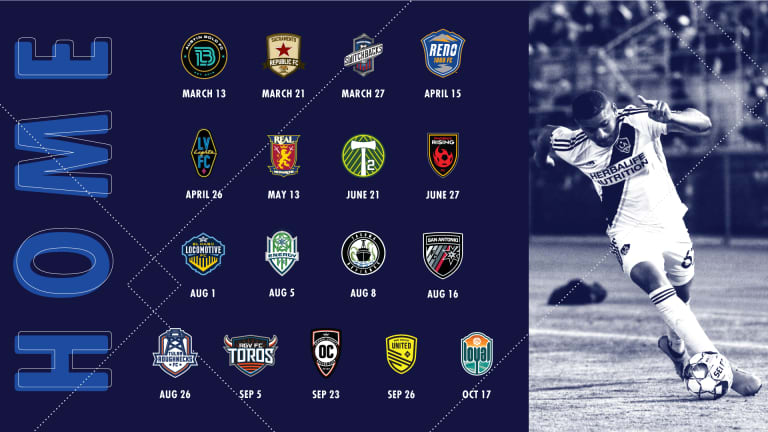LA Galaxy II announce 2020 USL Championship schedule -