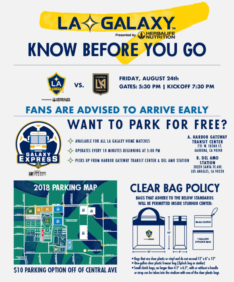 Five Things to Know Before the LA Galaxy’s Match vs. LAFC -