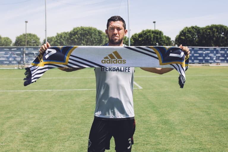 LA Galaxy debut Scarf of the Match for clash with New York City FC -