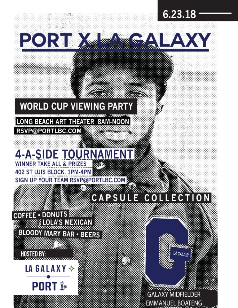 LA Galaxy and Port LBC to host capsule collection launch party on June 23 -