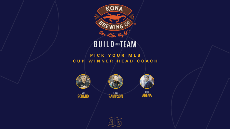 Kona Brewing Company Build Your Team: Choose your MLS Cup Winning Head Coach -