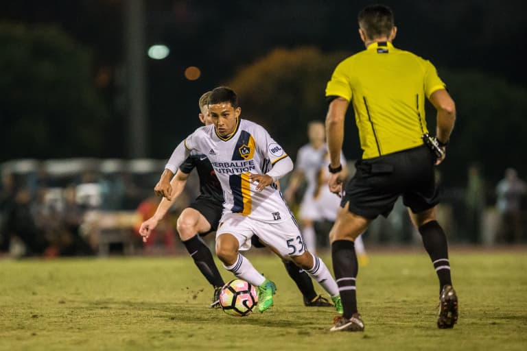 Jorge Hernandez named LA Galaxy Academy Player of the Year -