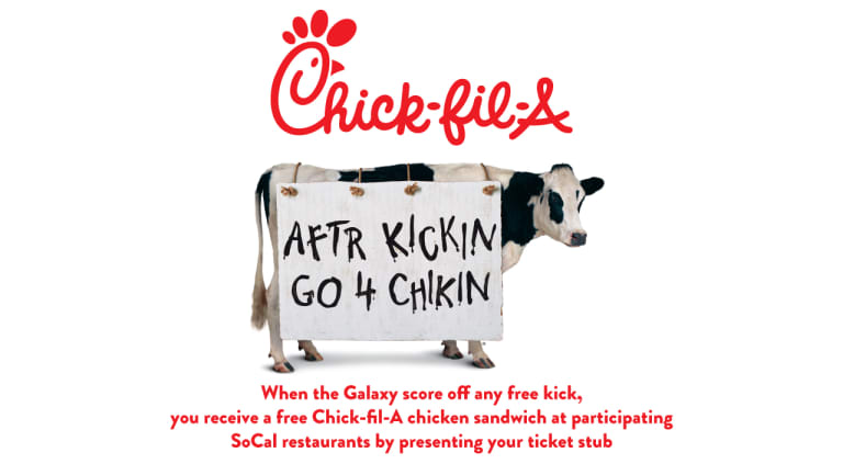 Los Angeles area Chick-fil-A® restaurants named official partner of the LA Galaxy -