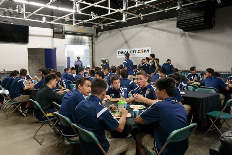 A day in the life of an LA Galaxy Academy student athlete -