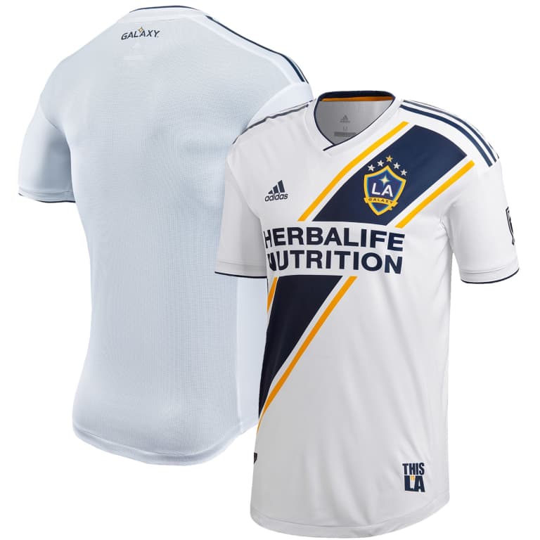 Shop smart for the LA Galaxy fan in your life with our Holiday Gift Guide - https://images.footballfanatics.com/FFImage/thumb.aspx?i=/productimages/_3048000/altimages/ff_3048827alt1_full.jpg&w=900
