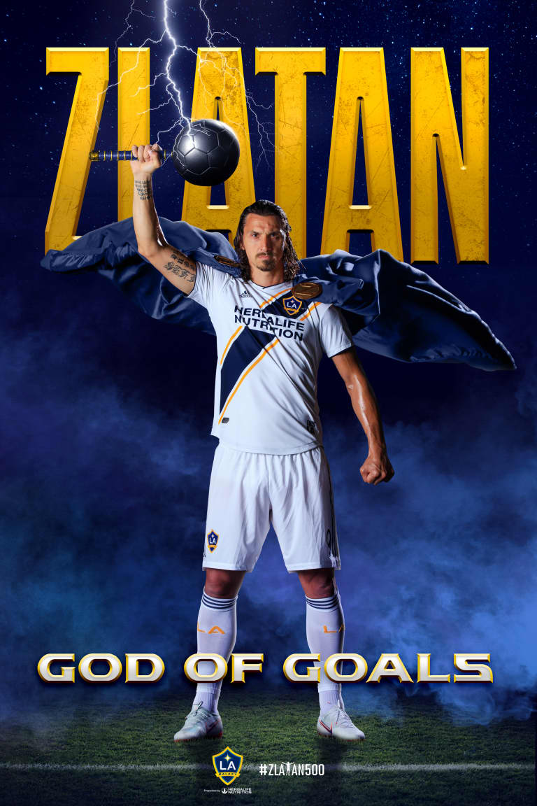 POSTER: Zlatan Ibrahimovic: "God of Goals" -