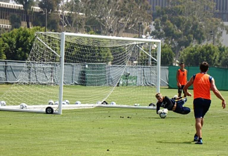 Training Update: Galaxy prepare to take on the Red Bulls -