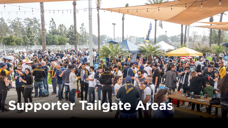 SUPPORTER TAILGATE AREAS