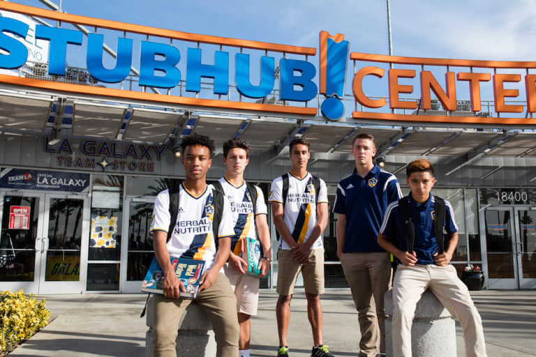 LA Galaxy Academy look to develop world-class players that represent club and city with pride | #ThisIsLA -