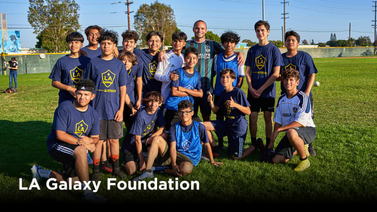 LA Galaxy Website Tiles Foundation