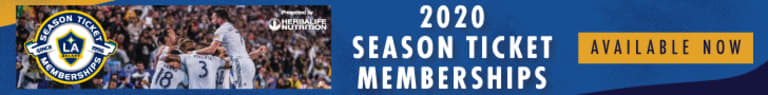 LA Galaxy 2020 Season Ticket Memberships Available Now -