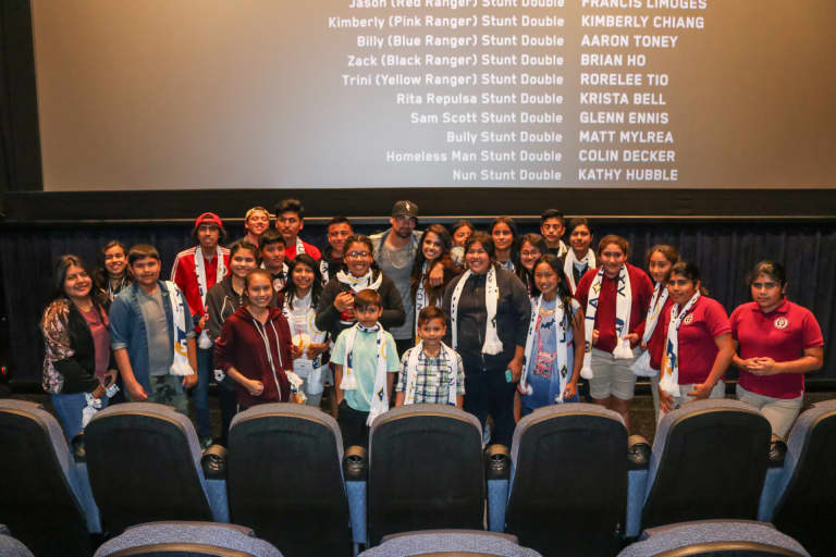 Sebastian Lletget and Becky G host prescreening of Power Rangers for youth organization A Place Called Home | INSIDER -