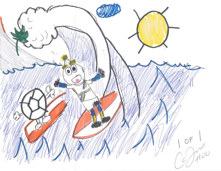 Cozmo and the LA Galaxy want to see your best drawings -
