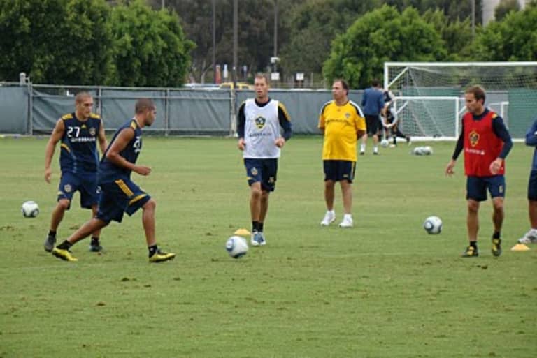 Training Update: Galaxy Pick up the Pace -