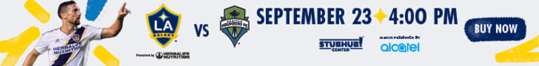LA Galaxy to host #GalaxySocial day Sunday at StubHub Center during match vs. Seattle Sounders FC -