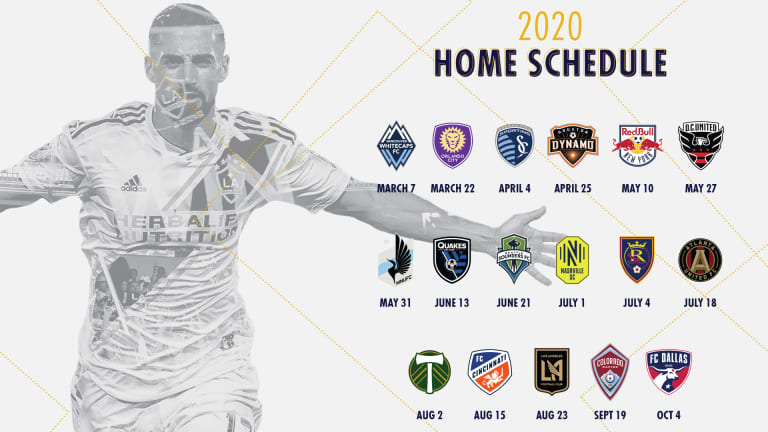 Watch Chicharito at the 2020 LA Galaxy Home Opener on March 7 -