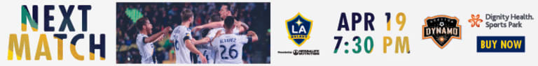Match Preview presented by Welch's Fruit Snacks: LA Galaxy face unbeaten Houston Dynamo -