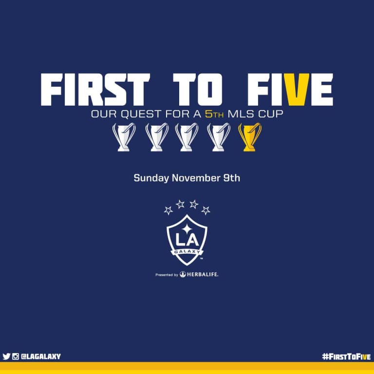 LA Galaxy to host first MLS Cup playoff match on Sunday, November 9th -