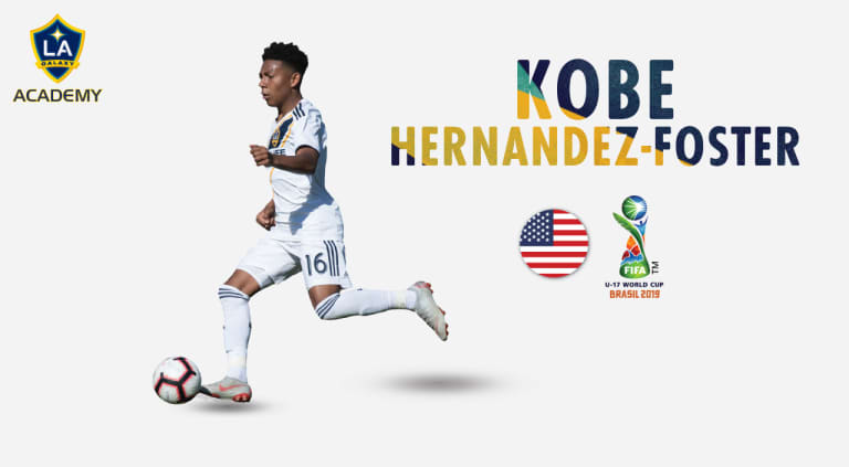 LA Galaxy Academy products Adam Saldaña and Kobe Hernandez-Foster named to the U.S. U-17 FIFA World Cup Roster -
