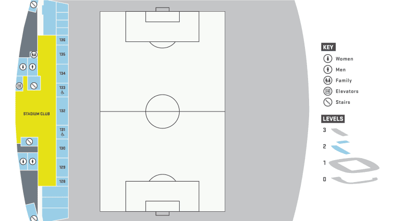 Stadium Club map