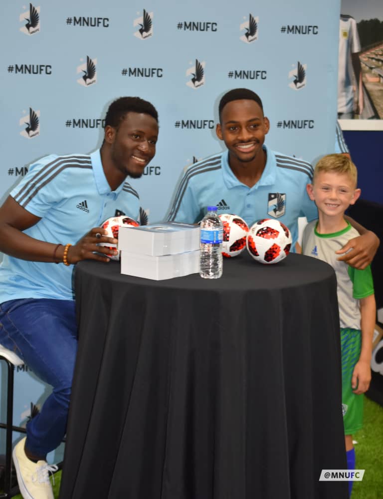 Minnesota United Players Present At Schwan's USA CUP -