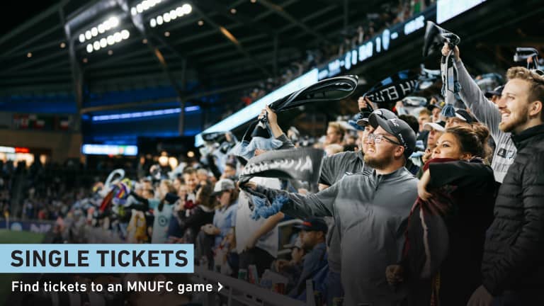 Purchase MNUFC Single Game Tickets