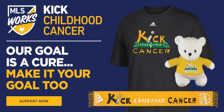 Kick Childhood Cancer | MLS Works - Kick Childhood Cancer merchandise