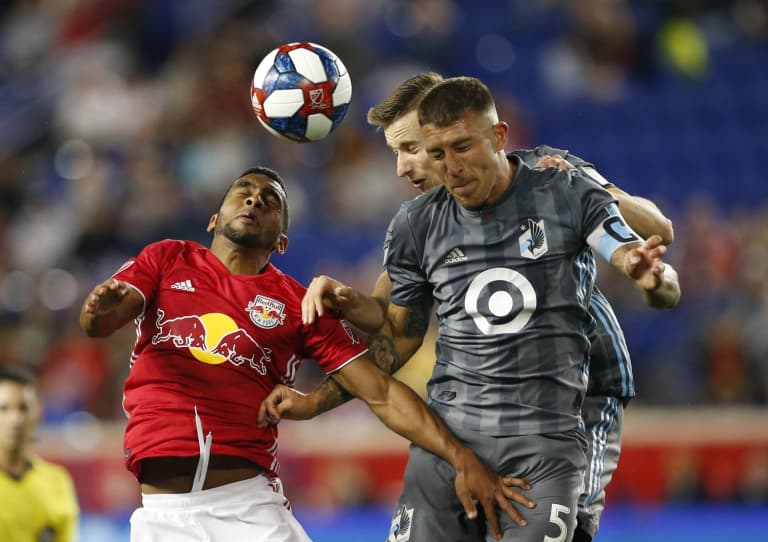 Weekly Recap: Home Opener Week - Francisco Calvo heads the ball away from two defenders