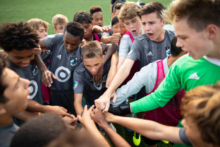 Weekly Recap: Double-Road-Game Week Edition - Academy players huddle