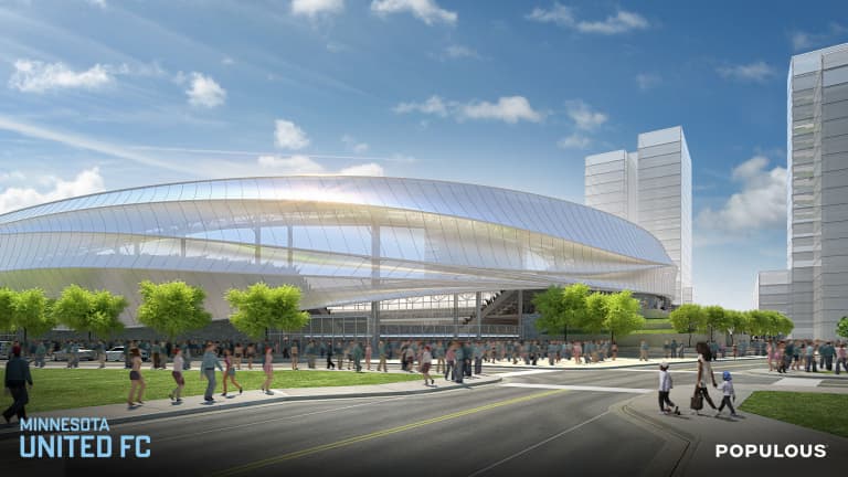 MLS made in Minnesota: Past, present & future of soccer in the Twin Cities - Allianz Field rendering from the Northeast corner