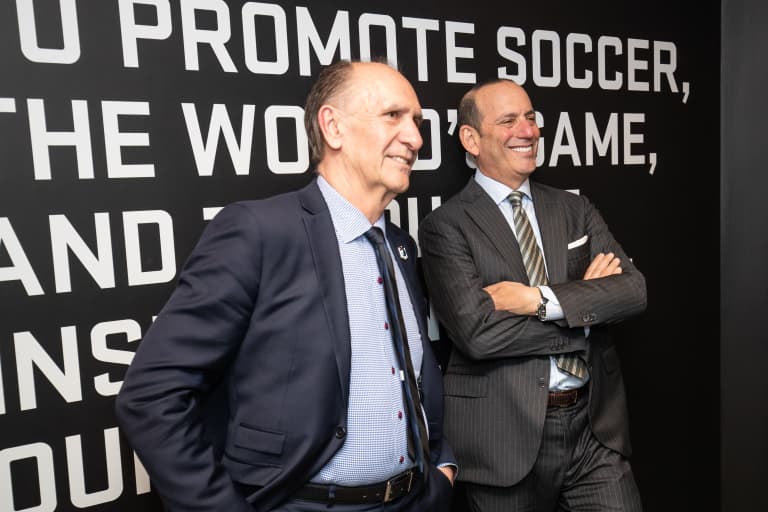 MNUFC Welcomes MLS Commissioner Don Garber -
