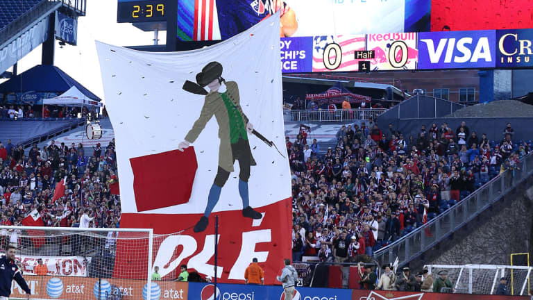 PHOTOS: A chronological recap of Revs supporters’ tifos from the past year -
