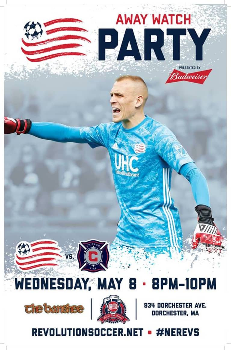 MATCHDAY GUIDE: New England Revolution at Chicago Fire | May 8, 2019 -