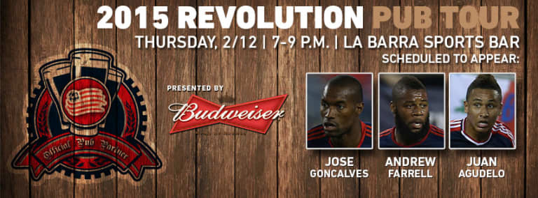 Revolution announce 2015 Pub Tour presented by Budweiser -
