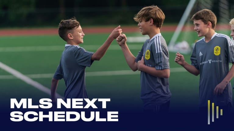 22 MLS Next Schedule