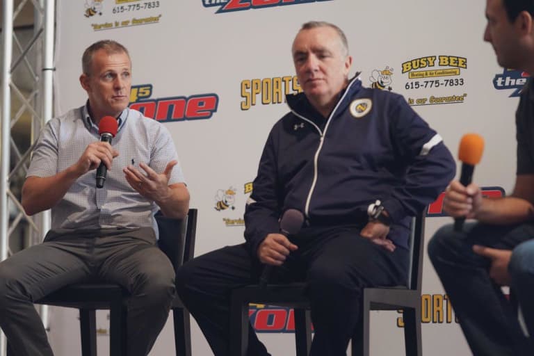 Ayre, Smith Bring Soccer Message to Masses at 104.5 The Zone's Sportsfest -
