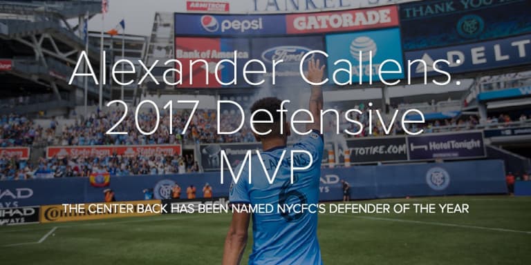 Alexander Callens: Defensive Player of the Year 2017 - Alexander Callens: 2017 Defensive MVP