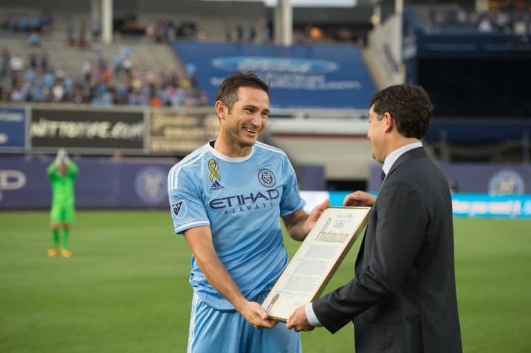 New York City FC vs DC United: Player Spotlight on Frank Lampard -