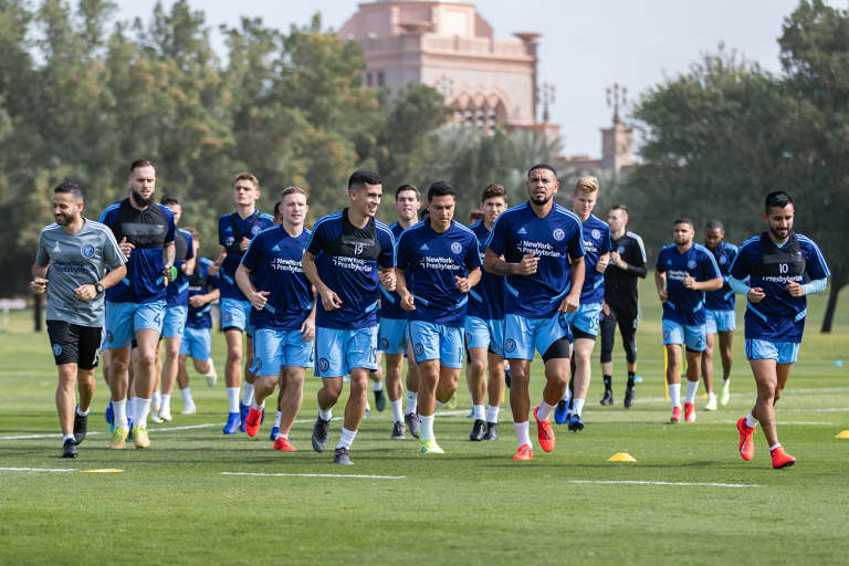 New York City FC Completes First Pre-season Training Camp in Abu Dhabi -