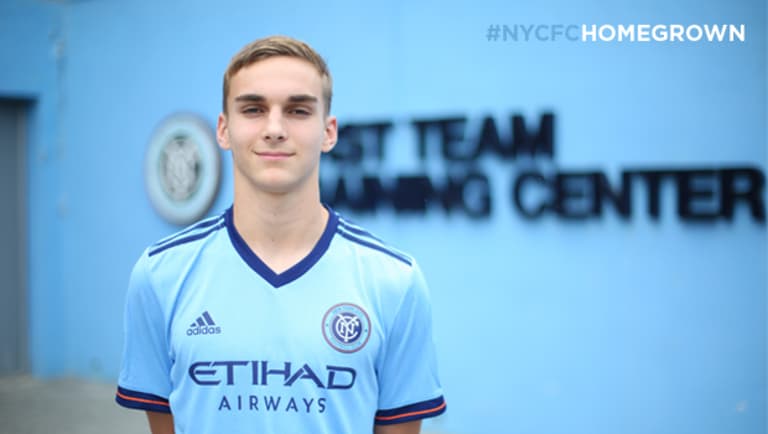 James Sands Becomes NYCFC’s First Homegrown Player -