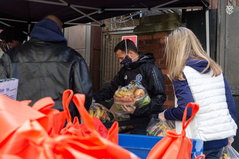 NYCFC, Fans and Partners Donate More than 200,000 Meals to South Bronx Residents  -